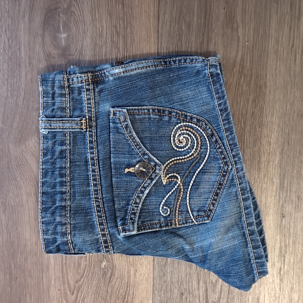 Denim shorts
